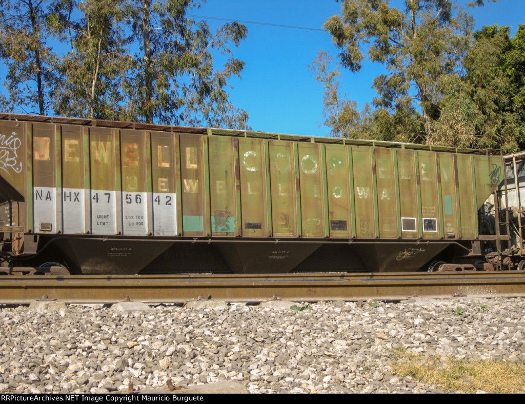 NAHX Covered Hopper - Jewell Coop Elevator